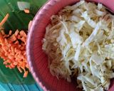 Foto langkah ke 1 dari resep Orak arik telur kol wortel.