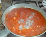 Foto del paso 2 de la receta: Judías verdes con fritada, pavo y gambas