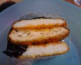 Foto langkah ke 4 dari resep Burger Nasi Ayam.
