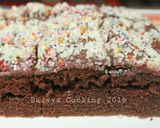 Foto langkah ke 7 dari resep Brownis Kukus Sederhana [ No SP + No Mixer + No Oven ].