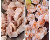Hình bước làm 2 của món Gỏi trái cóc tôm thịt