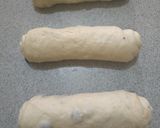 Foto langkah ke 5 dari resep Roti Tawar Kismis (Eggless).