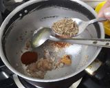 A picture of step 8 of Spicy Curry cholay.