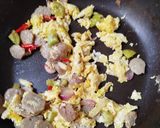Foto langkah ke 2 dari resep Sawi Cah Bakso Telur.
