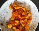 A picture of step 1 of Raw turmeric chutney.