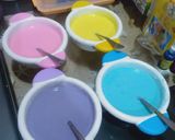 Foto langkah ke 3 dari resep Puding Unicorn.
