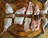 A picture of step 2 of 1000. California Farm Rabbit Cacciatore Dinner.