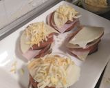Foto del paso 8 de la receta: Berenjenas con tomate, mozzarella y jamón york