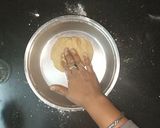 A picture of step 3 of Peanut Cookies | Melt in mouth Chinese Cookies.