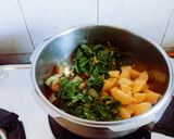 A picture of step 3 of ડબલ તડકા વેજીટેબલ શાક.