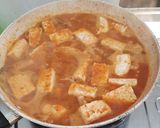 Foto langkah ke 11 dari resep Ayam Tempe Bumbu Merah.