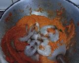 Foto langkah ke 3 dari resep Udang Terong Sambel Daun Jeruk.
