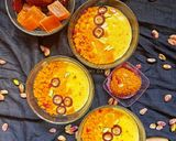 মতিচুর ও শুকনো ফলের কাস্টার্ড (motichur & dry fruits custard recipe inBengali) রেসিপি ধাপ - 5 ছবি
