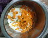 A picture of step 1 of Falahari dosa.