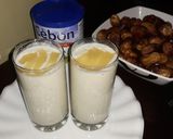 A picture of step 1 of Fura Drink.
