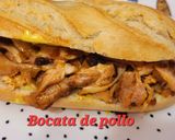 Foto del paso 6 de la receta: Bocata de pollo con salsas y miel