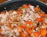 Foto del paso 6 de la receta: Berenjenas rellenas de atún en freidora de aire