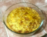 Foto del paso 3 de la receta: Quiche de coliflor, espinacas salteadas y agua de piña