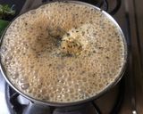 A picture of step 3 of Indian chai.