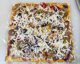 A picture of step 6 of Thin Crust Pizza.