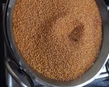 A picture of step 1 of Khichuri.