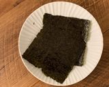 A picture of step 1 of Temaki Sushi, Avocado & Umeboshi.
