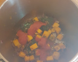 Foto del paso 5 de la receta: Potaje de azukis, calabaza y espinacas (olla rápida) 🌿