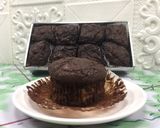 Foto langkah ke 8 dari resep Muffin pisang coklat tanpa mixer.