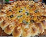 A picture of step 4 of Cheese Bites Tikka Pizza 🍕🧀🍕.