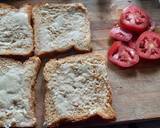 Potato bhaji stuff brown bread grilled toast sandwich