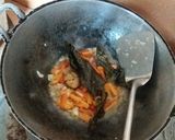 Foto langkah ke 5 dari resep Tumis Kacang Panjang mix wortel plus udang besar plus ebi.