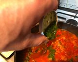 Foto del paso 5 de la receta Bomba de calabacín relleno de verduras y pollo