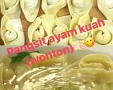 Foto langkah ke 5 dari resep Pangsit ayam kuah (wonton) made by mami ael😍.