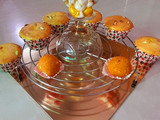 મોતીચુર લાડુ મફીનસ (Motichoor Ladoo Muffins Recipe In Gujarati)