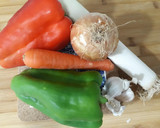 Foto del paso 1 de la receta: Pavo en salsa de verduras Tm5