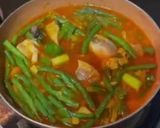 Foto langkah ke 3 dari resep Pindang ikan tenggiri kacang panjang.