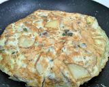 Foto langkah ke 6 dari resep Healthy Simple Breakfast (Eat clean series) "Spanish Frittata".
