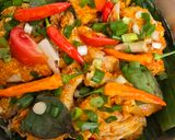 Foto langkah ke 7 dari resep Pepes Ayam Pedas.