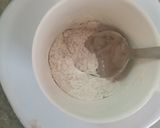 A picture of step 1 of Oreo lava mug cake.