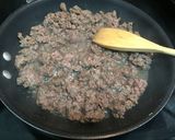 A picture of step 4 of Spaghetti, Meat, and Garlic & Herb sauce.