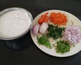 A picture of step 2 of Veg Uthappam.