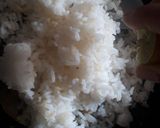 A picture of step 7 of Lemon rice in my style.