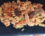 Foto del paso 3 de la receta: Fusilli bucati con setas, verduras y pollo