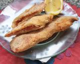 Foto del paso 3 de la receta: Milanesas de pescado rellenas con morrón ahumado