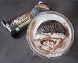 A picture of step 3 of Dark Fantasy Milkshake.