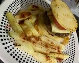 Foto del paso 7 de la receta: Hamburguesa con arepa, cadera de res aromatizada y papa rústica