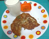 A picture of step 6 of Sama Rice No Handvo (Bhagar Rice).
