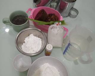 Es Dawet Pink(Cendol Beras) - Step 1