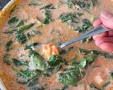 A picture of step 7 of Creamy Shrimp Spinach.