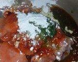 A picture of step 4 of Stickboti sandwich.